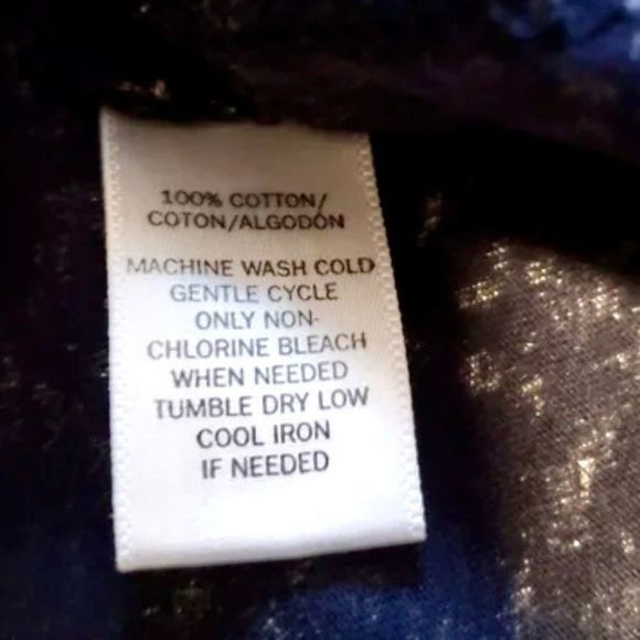 Ann Taylor Loft Navy 100% Cotton Argyle Crochet Accent Tank Top SZ L EUC - Picture 11 of 12